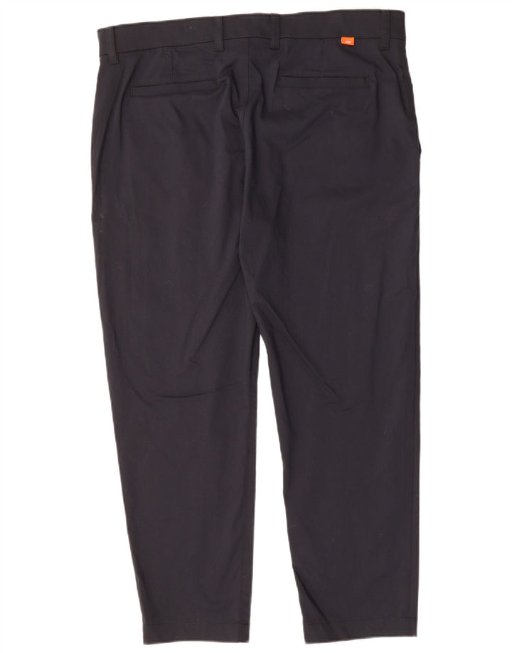 NIKE Herre Dri Fit Straight Chino-bukser med standard pasform W38 L30 Marineblå