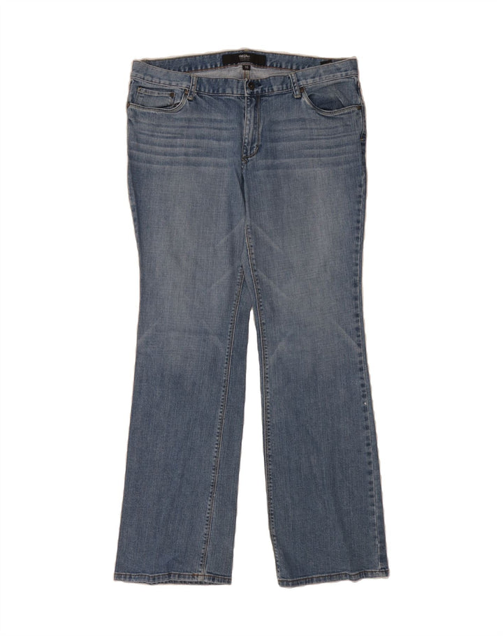 MOSSIMO Womens Bootcut Jeans US 16 2XL W38 L33 Blue Cotton Vintage Mossimo and Second-Hand Mossimo from Messina Hembry 