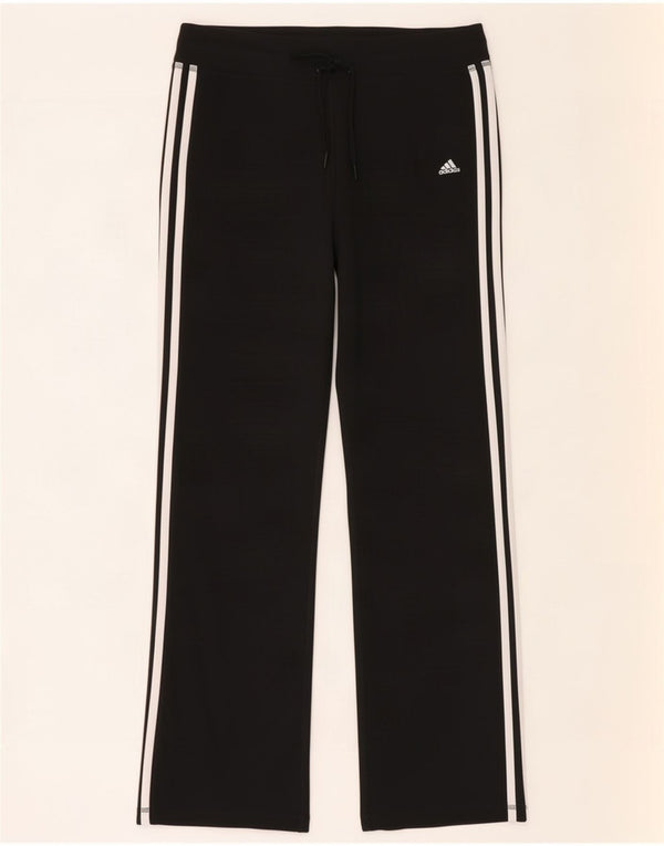 Adidas Træningsdragtsbukser til kvinder UK 12/14 Medium Sort Polyester