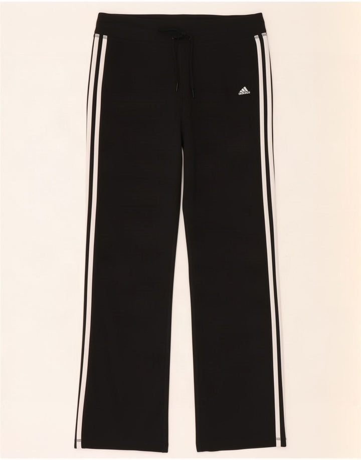 Adidas Træningsdragtsbukser til kvinder UK 12/14 Medium Sort Polyester
