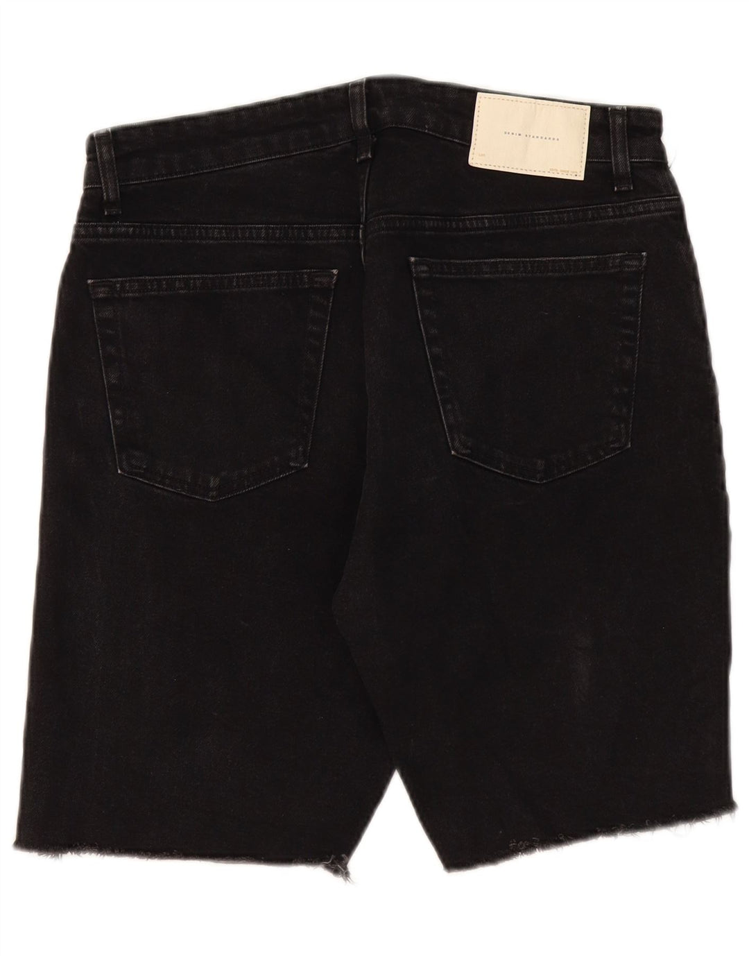 Zara Herre Denim Shorts EU 42 Large W32 Sort