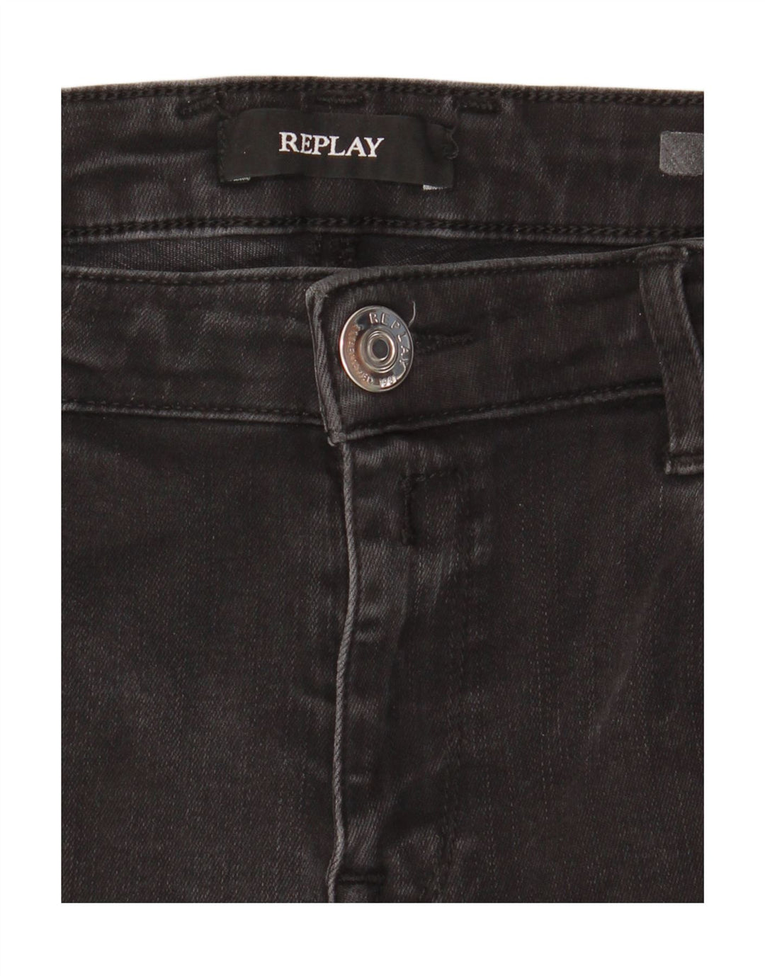 Replay Dame Skinny Jeans W28 L28 Sort
