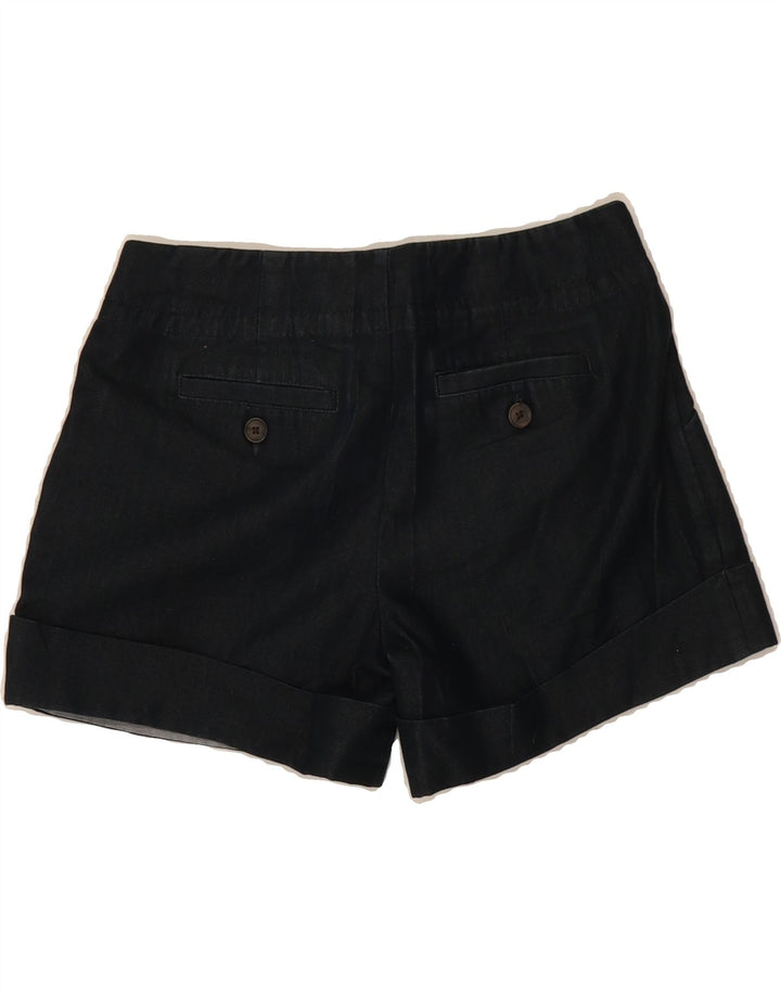 MOSSIMO Womens Pegged Chino Shorts US 2 XS W25 Navy Blue Cotton Vintage Mossimo and Second-Hand Mossimo from Messina Hembry 