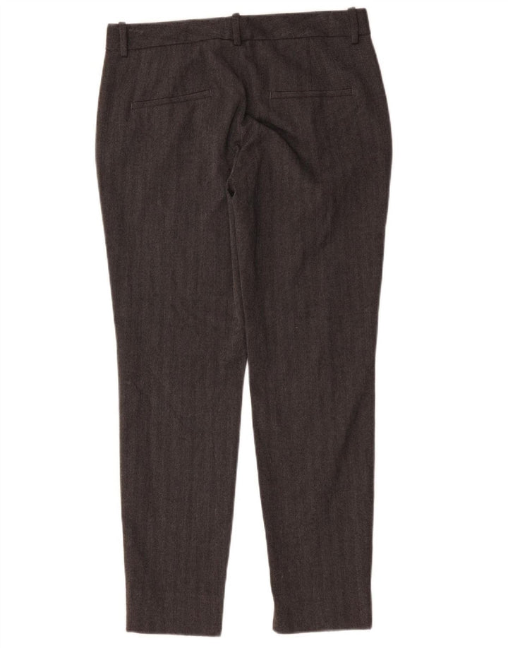 Zara Slim Chinobukser til kvinder EU 38 Small W28 L28 Grå sildeben