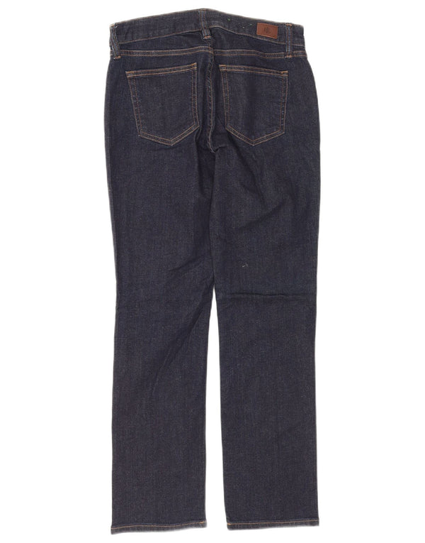 RALPH LAUREN Dame Petite Straight Jeans US 2 XS W28 L26 Marineblå Bomuld