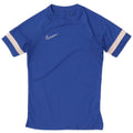NIKE Dri Fit T-Shirt Top Lille Blå Colourblock Polyester