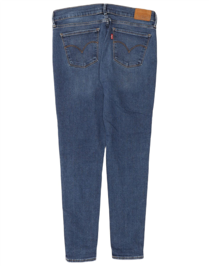 Levi's Dame 710 Super Skinny Jeans W30 L27 Blå