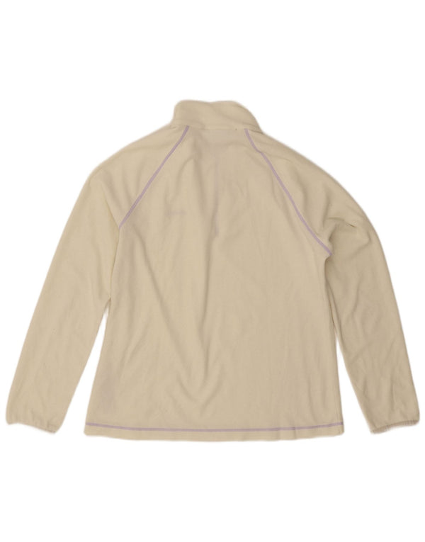 Lotto Dame Fleece Jumper med lynlås DK 20 2XL Gul Polyester