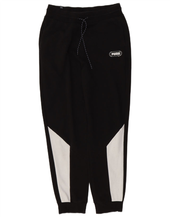 Puma Træningsdragt til mænd Joggers Medium Sort Colourblock Bomuld