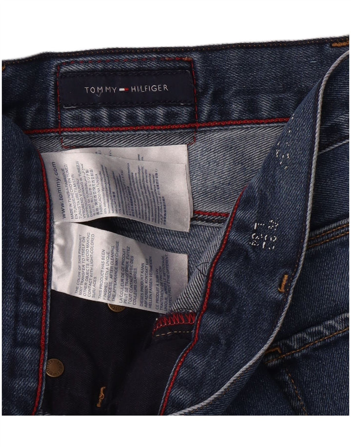 Tommy Hilfiger Dame Slim Jeans W32 L32 Blå Bomuld