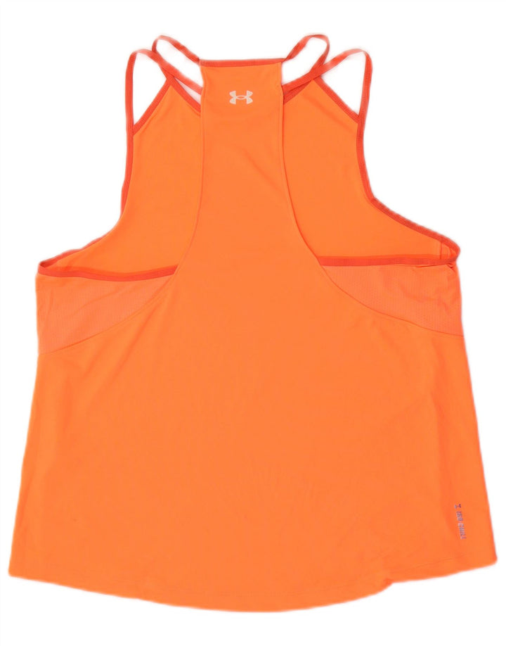 Under Armour Damevest Top UK 14 Stor Orange Polyester