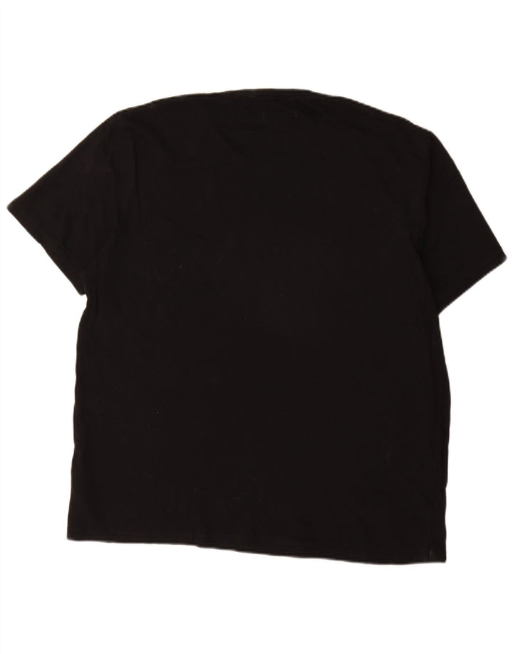 Cos Herre Regular Fit T-Shirt Top XL Sort Bomuld