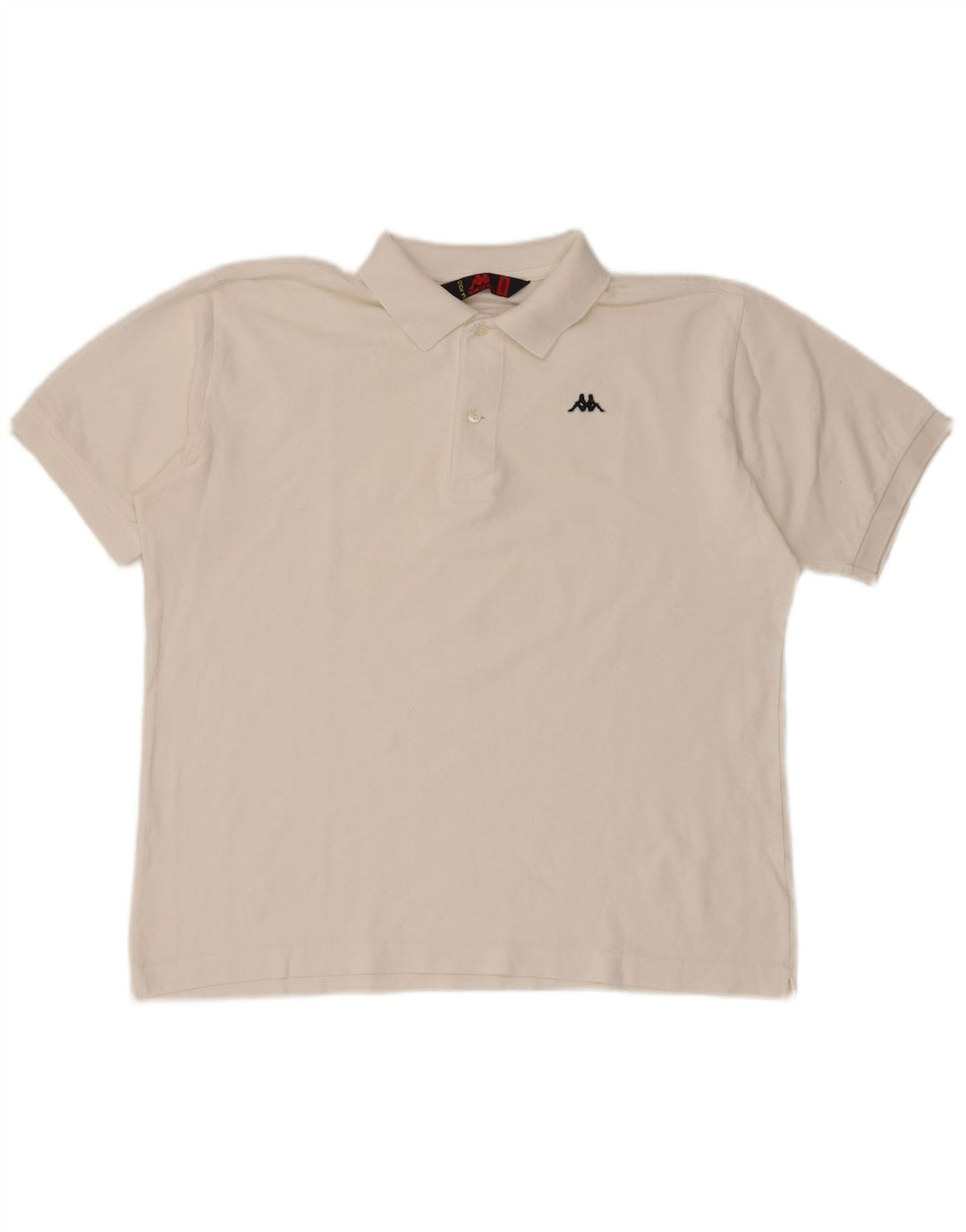 KAPPA Herre poloshirt Medium White