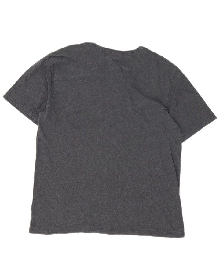 Hugo Boss Herre T-Shirt Top XL Grå Bomuld