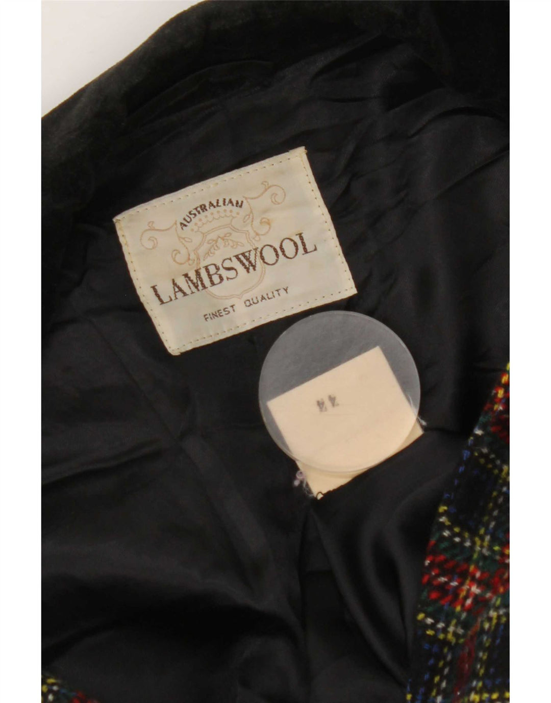 AUSTRALIAN L'ALPINA Dame Blazer Jacket IT 44 Medium Flerfarvet Ternet
