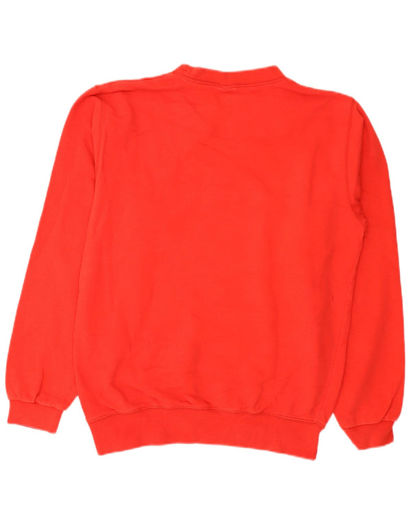 Champion Herre Sweatshirt Jumper Medium Rød Bomuld