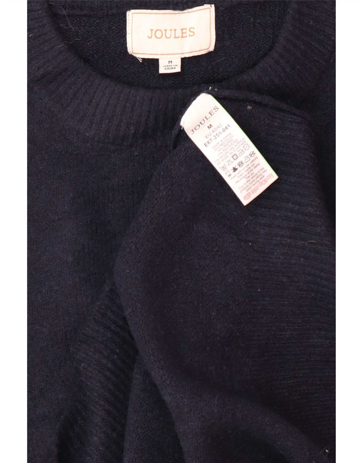 Joules Dame Crop Vest Tank Top UK 14 Medium Navy Blue Polyester