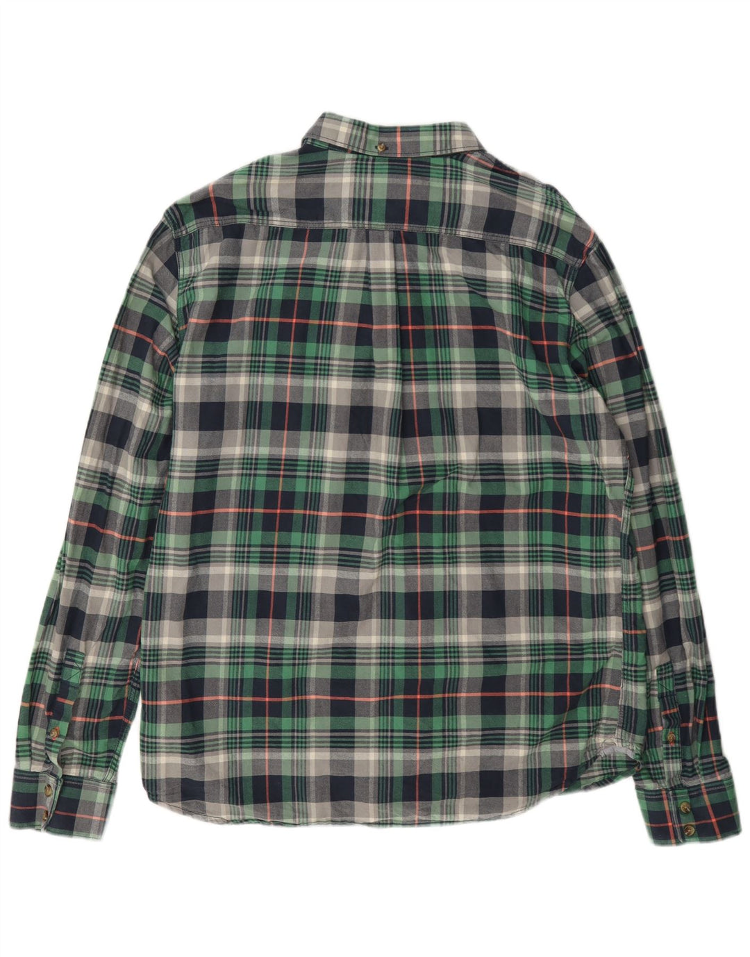 Vans Herre Flanelskjorte XL Grøn Ternet Bomuld