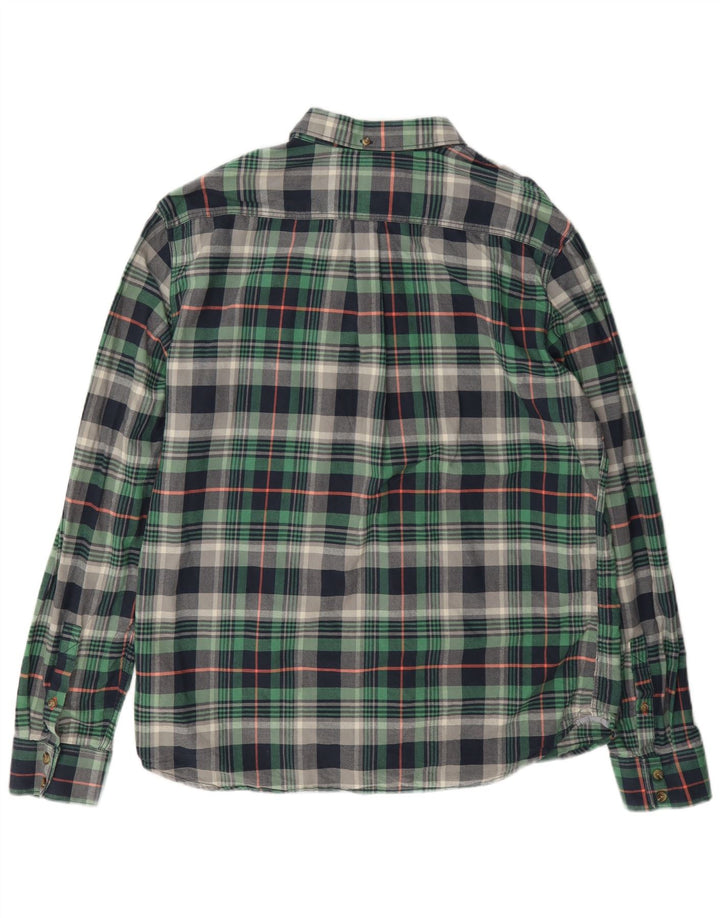 Vans Herre Flanelskjorte XL Grøn Ternet Bomuld