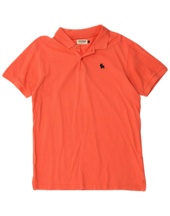 Jack & Jones herre poloskjorte stor pink bomuld
