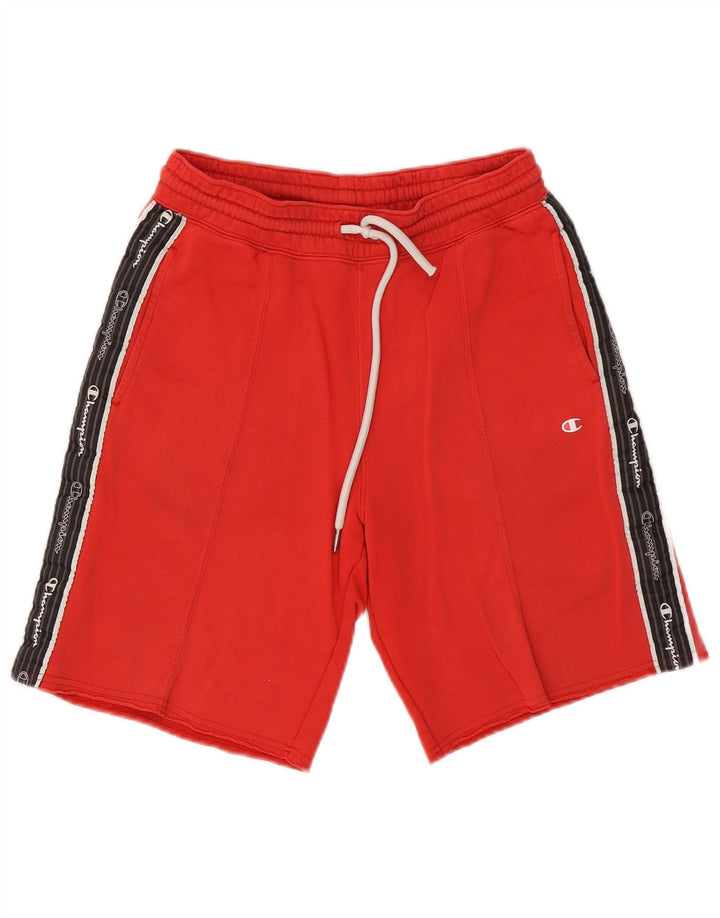 Champion Herre grafiske sportsshorts Lille rød farveblok