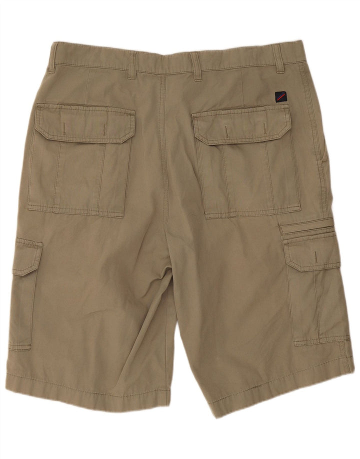 Daniel Hechter Herre Cargo Shorts EU 52 XL W34 Beige Bomuld
