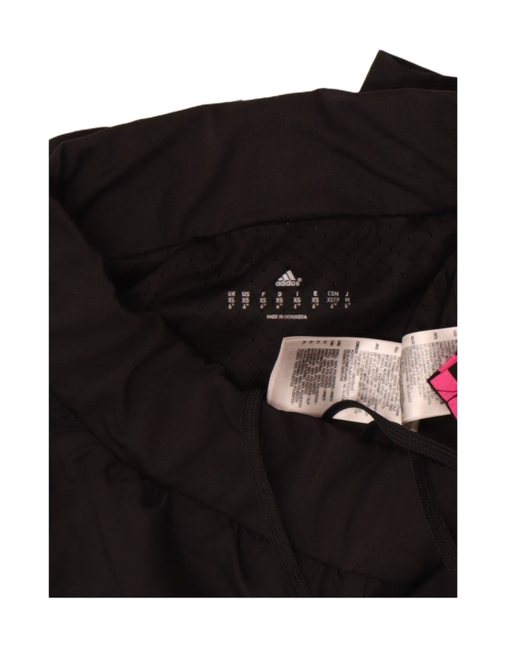Adidas sportsshorts til kvinder UK 6 XS sort polyester