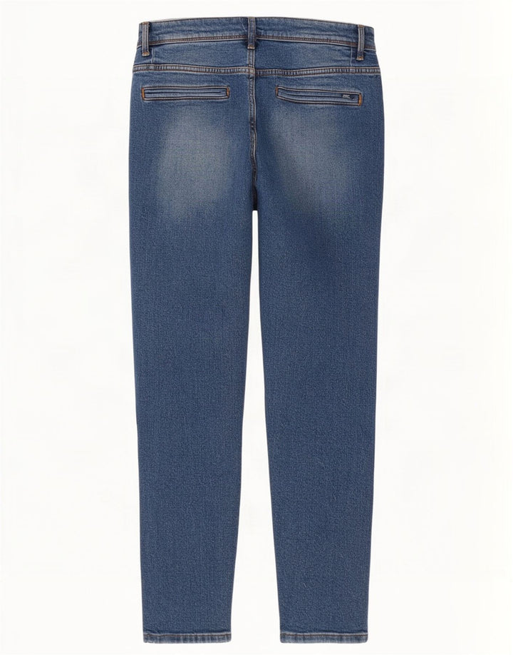 Zara Herre Distressed Skinny Jeans EU 38 Small W30 L30 Blue