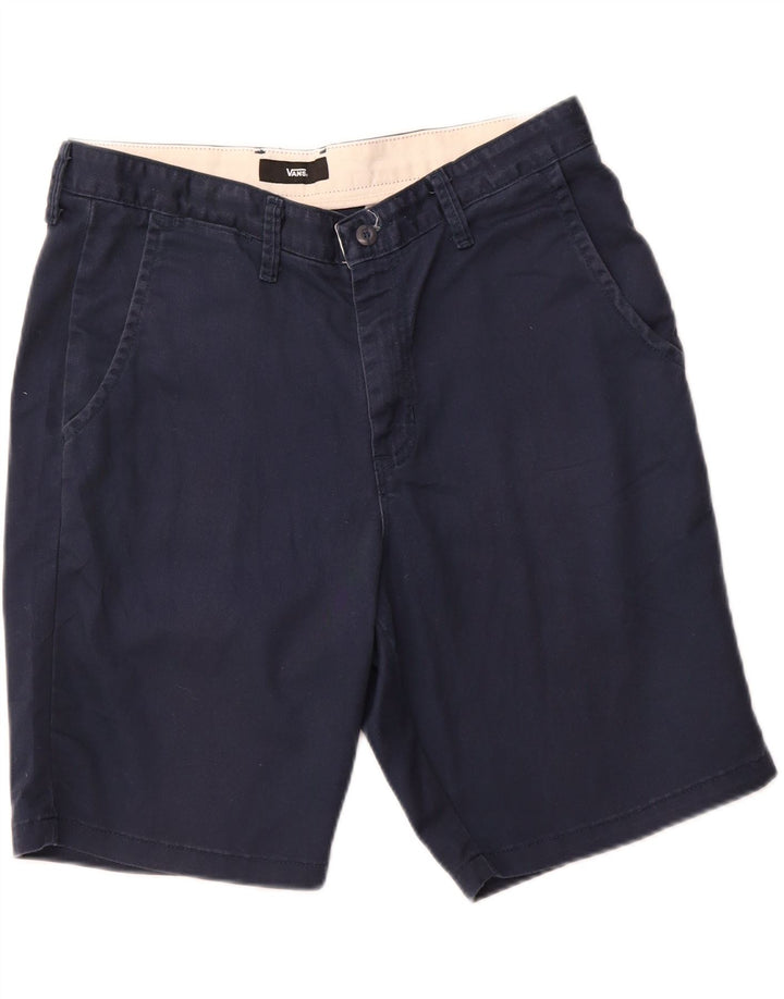 VANS Chino Shorts til mænd W34 Large Navy Blue Bomuld
