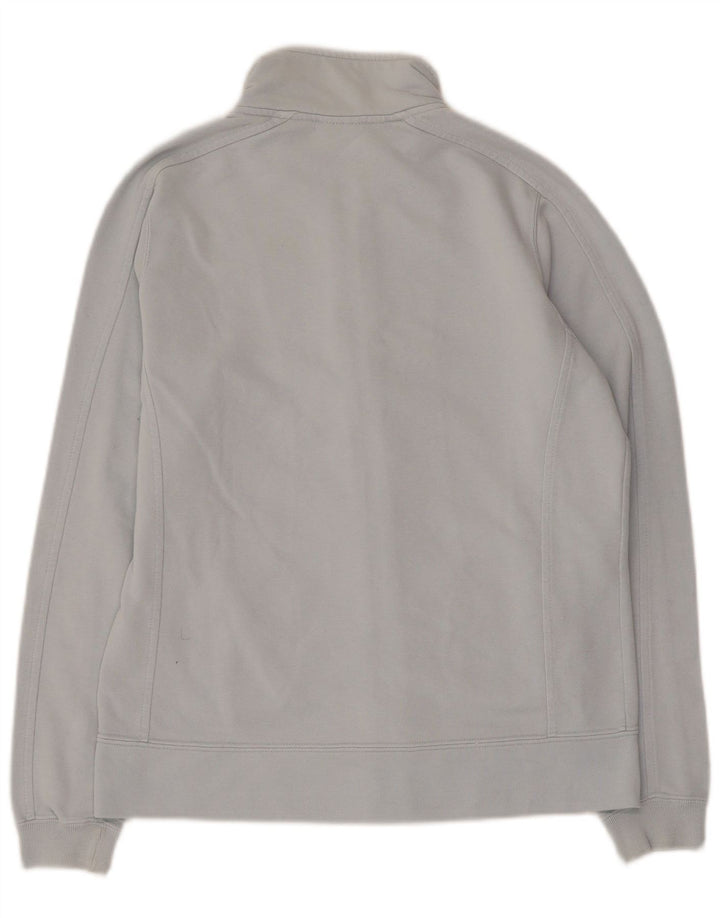 Champion Dame træningsdragt Topjakke UK 10 Small Blue Cotton