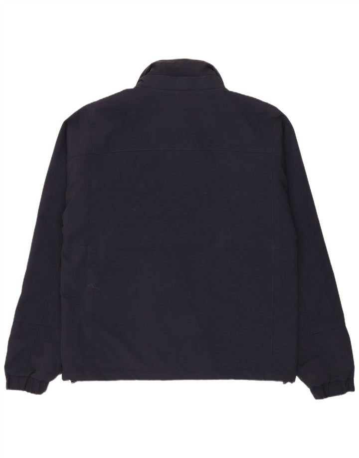 Woolrich Herre Windbreaker Jacket UK 36 Small Navy Blue