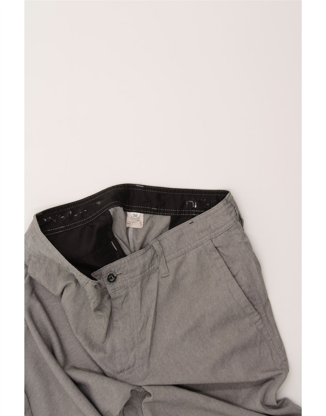 O'NEILL Mens Chino Shorts W30 Medium Grey Polyester Vintage O'Neill and Second-Hand O'Neill from Messina Hembry 