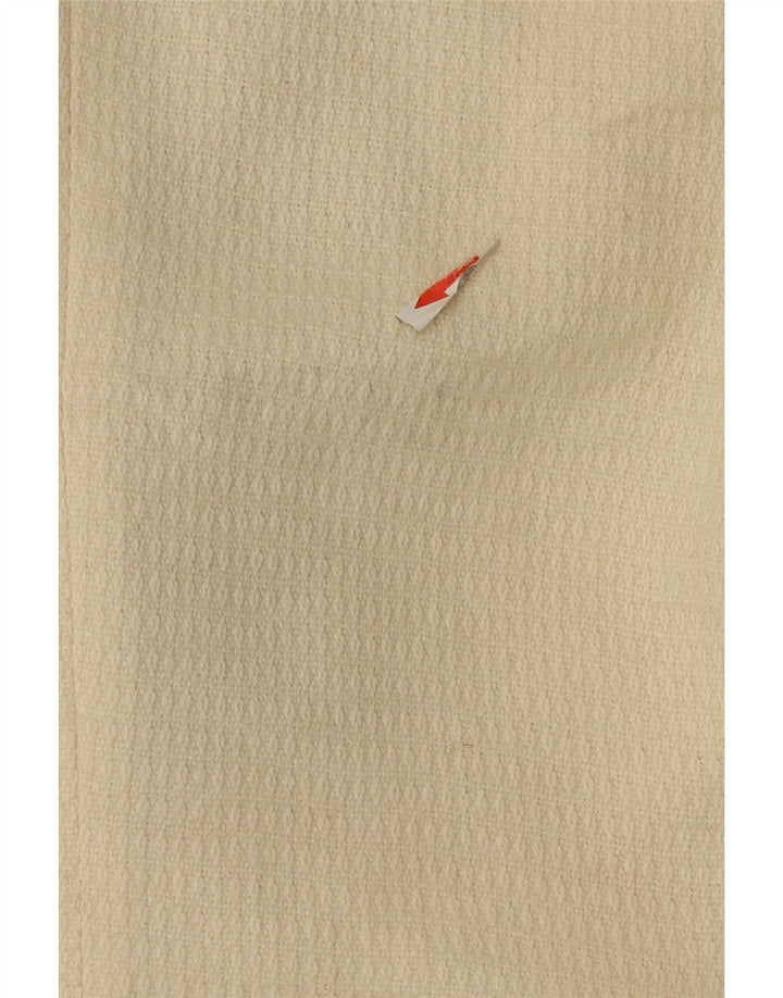 Vintage blazerjakke til mænd IT 48 Medium Off White Colourblock