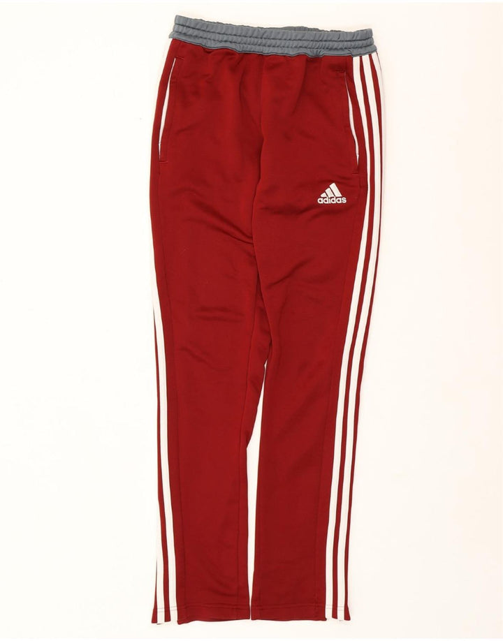 ADIDAS Herre Climalite træningsdragt bukser Small Bourgogne Colourblock