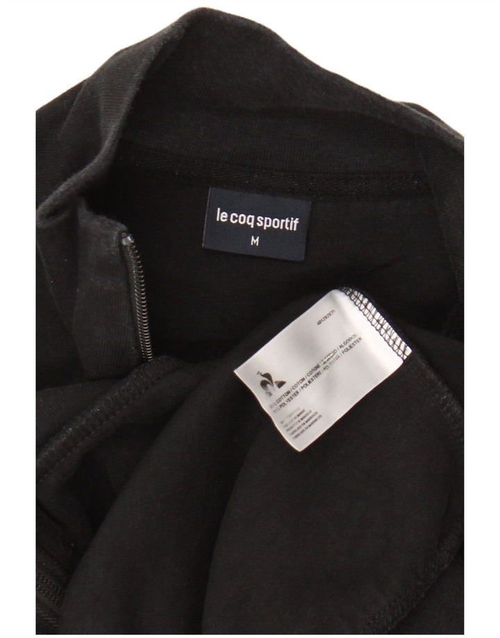 Le Coq Sportif Herre træningsdragt Topjakke Medium Sort Bomuld