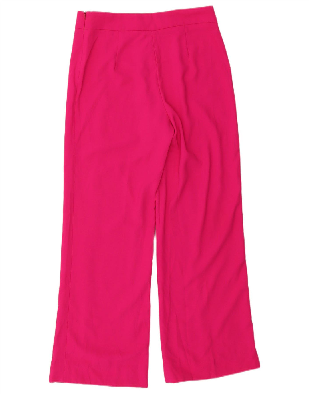 Zara kvinders brede ben Casual bukser Medium W30 L29 Pink