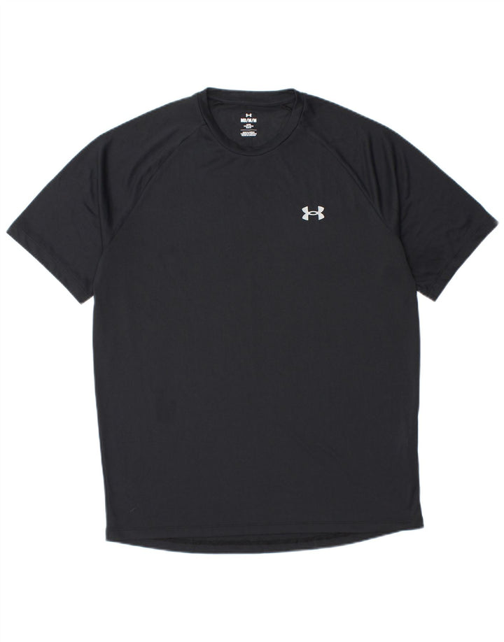 UNDER ARMOUR Herre grafisk T-shirt Top Medium Sort
