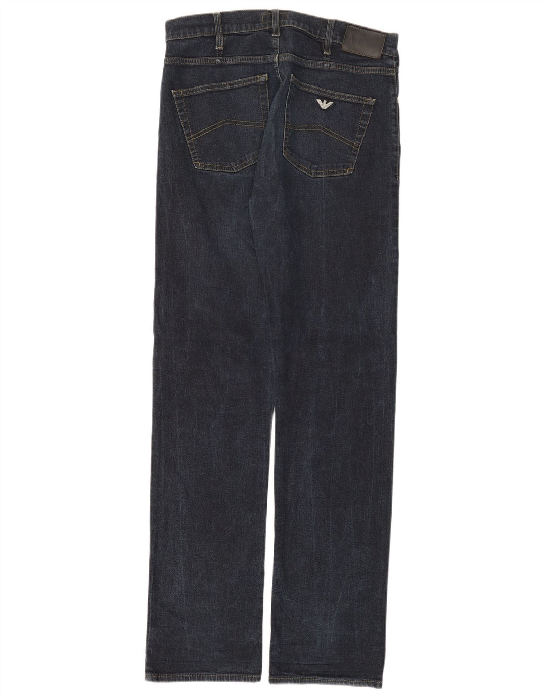 Armani Jeans Dame Straight Jeans W33 L34 Marineblå