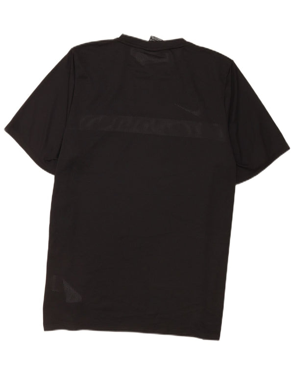 Nike Herre Dri Fit T-Shirt Top XL Sort Colourblock Polyester