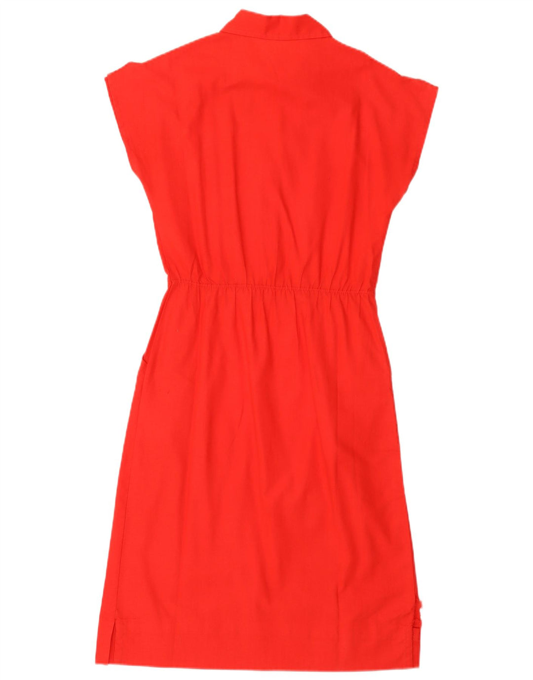 Vintage Dame Basic Dress UK 12 Medium Red