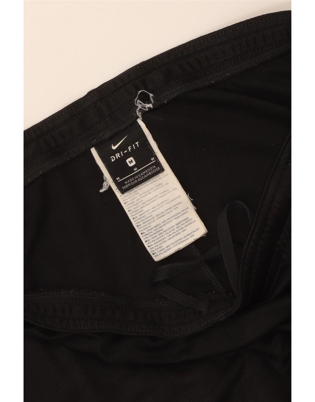 Nike Herre Dri Fit Sportshorts Medium Sort Polyester
