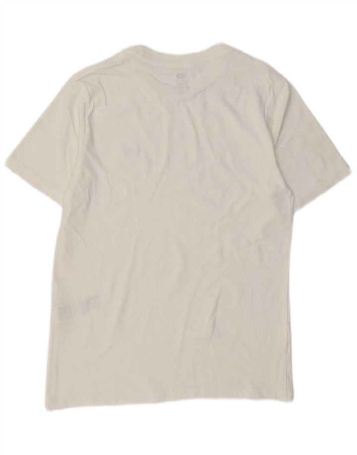 Levi's Herre Standard T-Shirt Top Lille Hvid Bomuld
