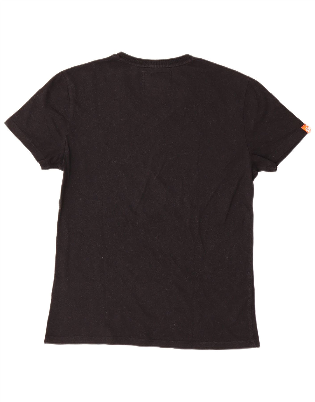 Superdry T-shirt top til mænd, stor sort bomuld