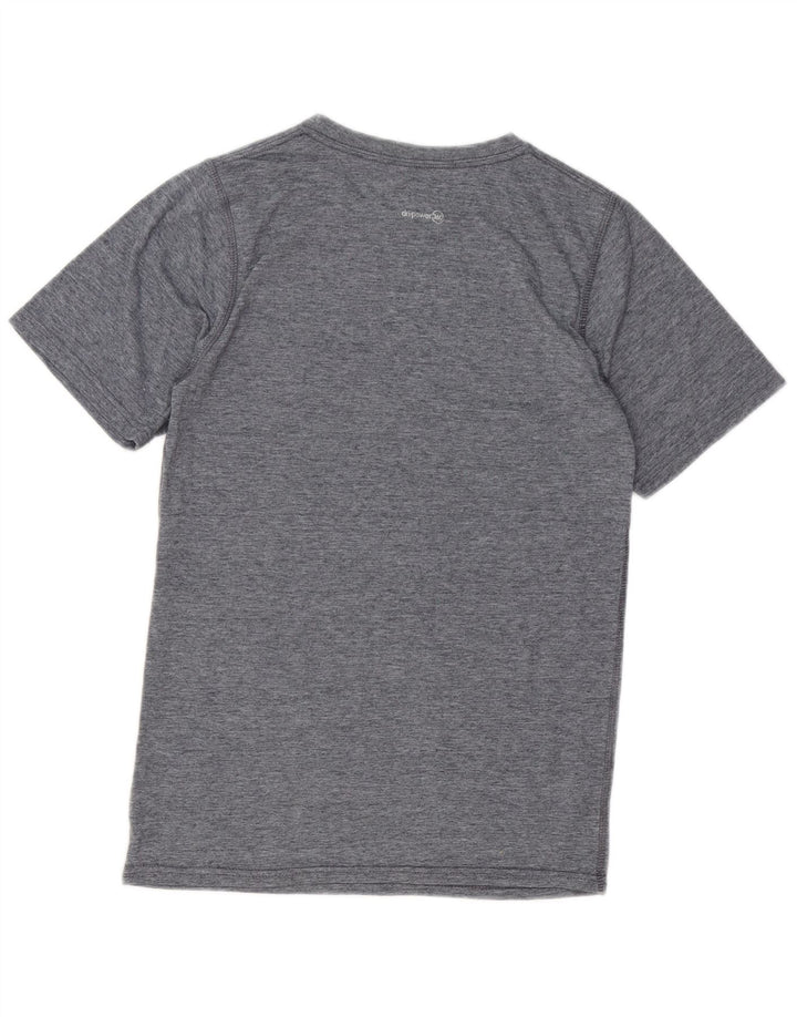 RUSSELL ATHLETIC Herre T-Shirt Top UK 34/36 Lille Grå Polyester