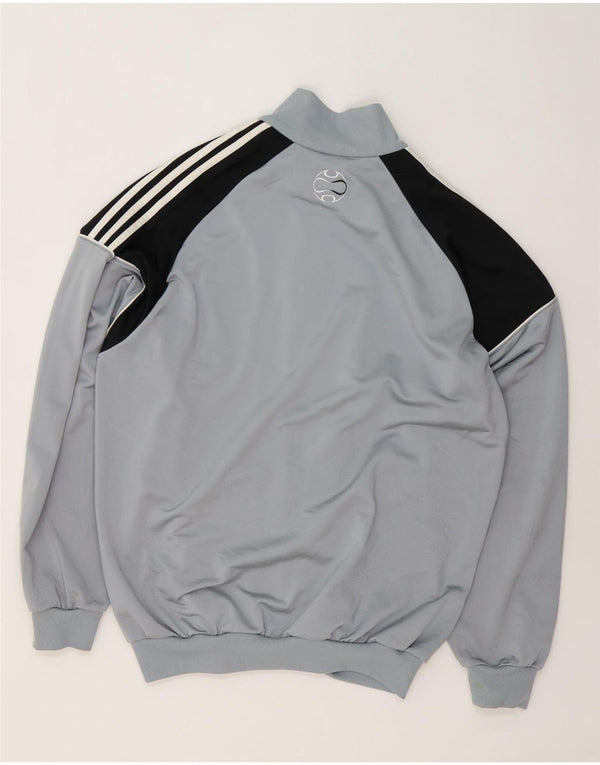 Adidas Træningsdragt til mænd Topjakke IT 44/46 Stor Grå Colourblock Polyester