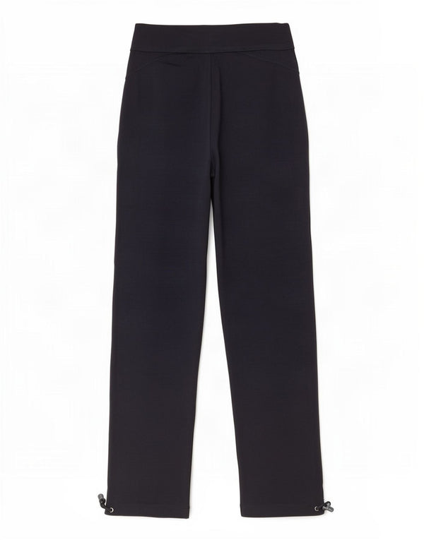 Freddy Womens Træningsdragt Bukser UK 10 Small Navy Blue Cotton