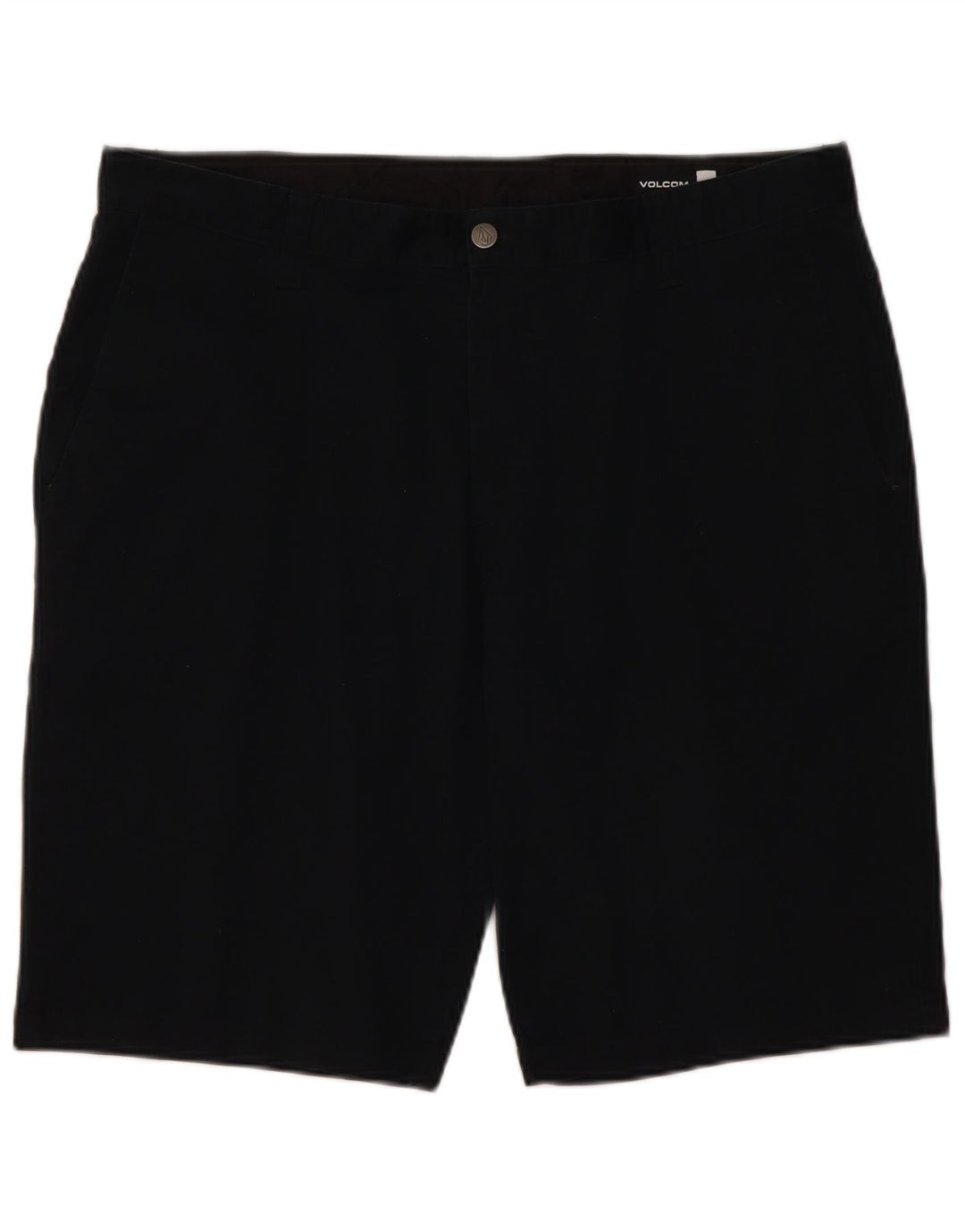 Volcom Herre Chino Shorts W38 XL Sort Bomuld