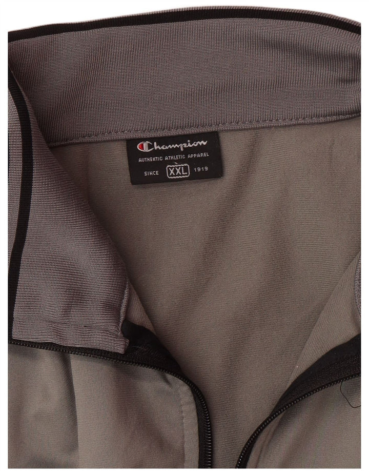 CHAMPION Træningsdragt til mænd Topjakke 2XL Grå