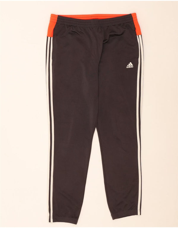 Adidas Mens Tracksuit Trousers Joggers UK 44/46 Large Grey Colourblock