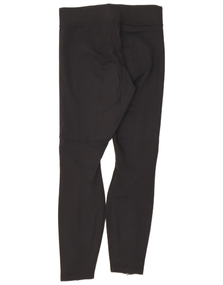 Nike Dame Leggings UK 12 Medium Sort Viscose
